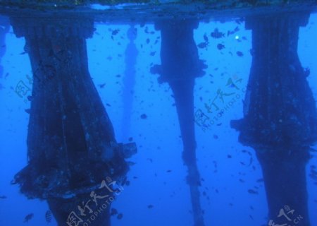 水下建筑图片