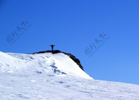 雪山风光图片