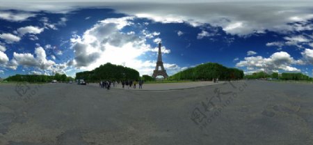埃菲尔铁塔广场图片
