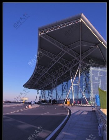 天津机场图片