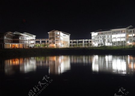 武夷学院二期夜景图片