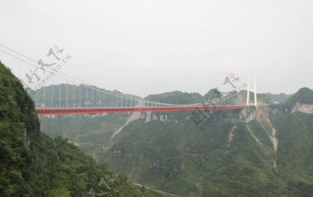 矮寨大桥景观图片