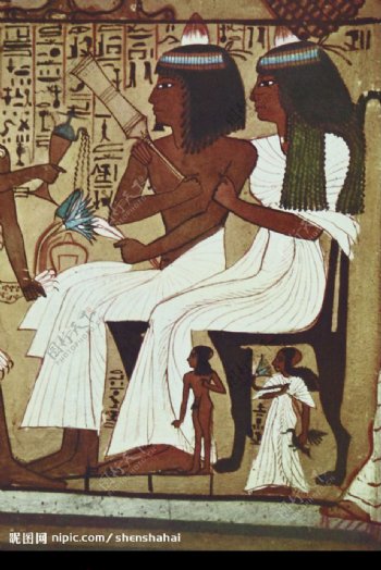 埃及双人图片