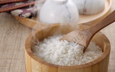 香香的大米饭图片