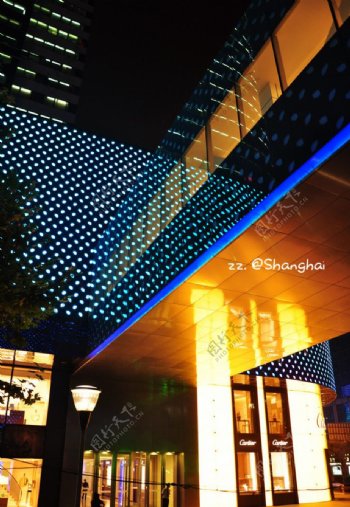 上海外滩夜景夜色灯光图片