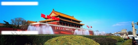 北京风光巨幅天安门图片