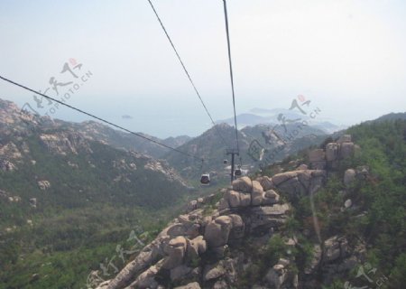 青岛崂山巨峰风景图片