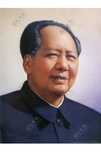 瓷版画毛泽东肖像图片