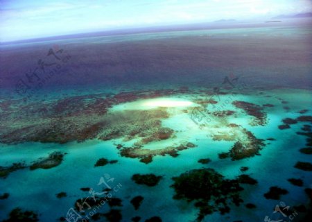 大堡礁蜜月岛图片