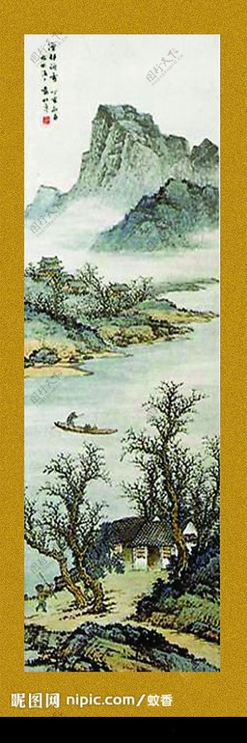 中国古老国画图片
