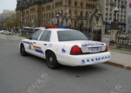 加拿大警车图片
