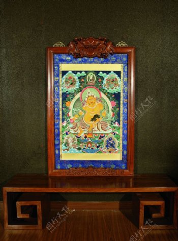 藏传佛教中的黄财神2图片