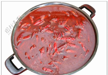 红汤锅图片