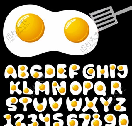 鸡蛋黄英文字母拼音图片