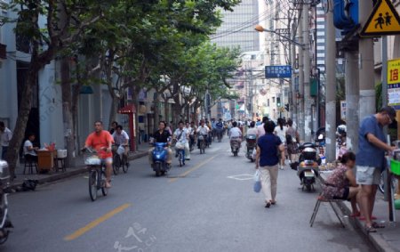 上海的大街图片