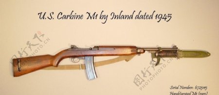 45年型M1卡宾枪图片