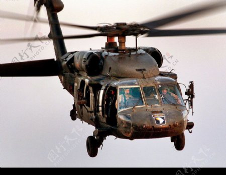 军用运输直升机图片