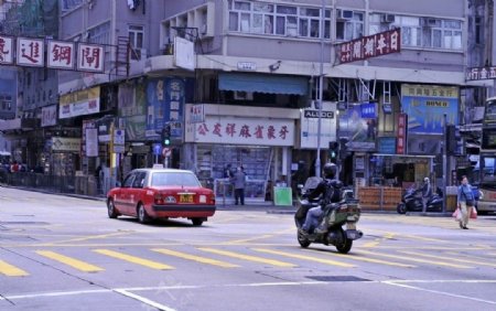 香港九龙街头图片