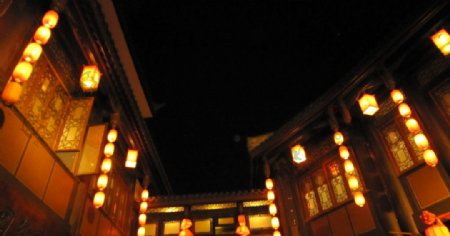 锦里夜景图片