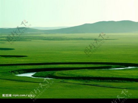 北国碧玉呼伦贝尔大草原图片