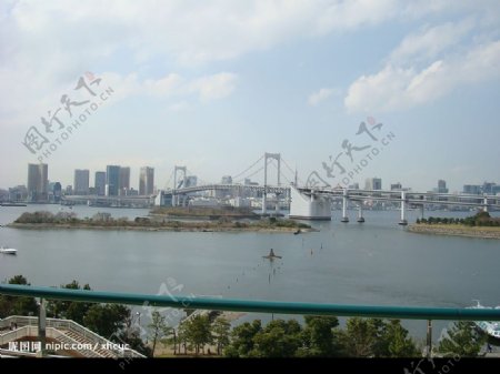 东京湾彩虹桥图片