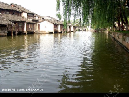 乌镇东市河图片