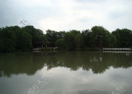 杨柳岸观湖景区图片