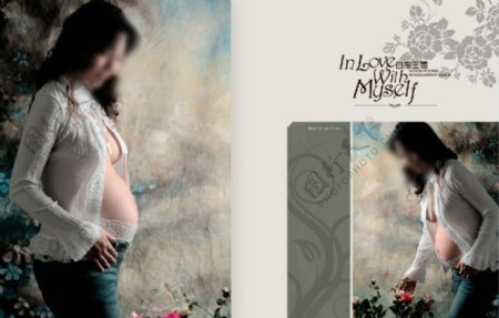 孕妇模板图片