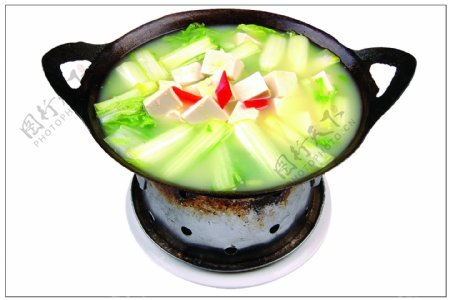 冬腌菜豆腐锅仔图片