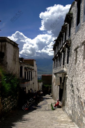 西藏哲蚌寺图片