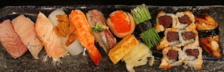 日本筑地市场寿司图片
