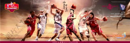 NBA中国赛图片