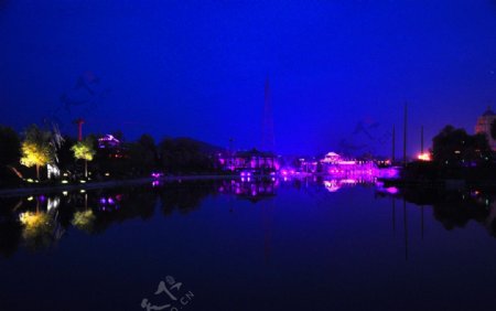 吉林乌拉夜景图片