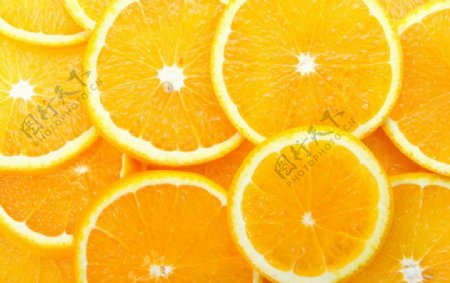 高清橘子片橘子水果甜品西餐橘片图片