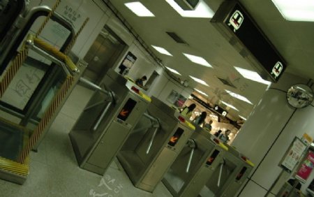 香港风光之地铁进出口图片