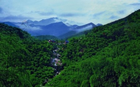 杭州山沟沟宣传大景图图片