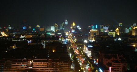 杭城夜景图片
