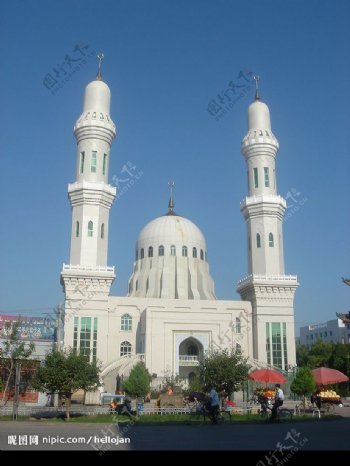 新疆最大的清真寺MADRIS图片