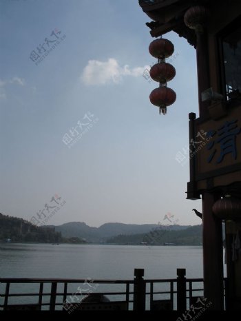 清江游船图片