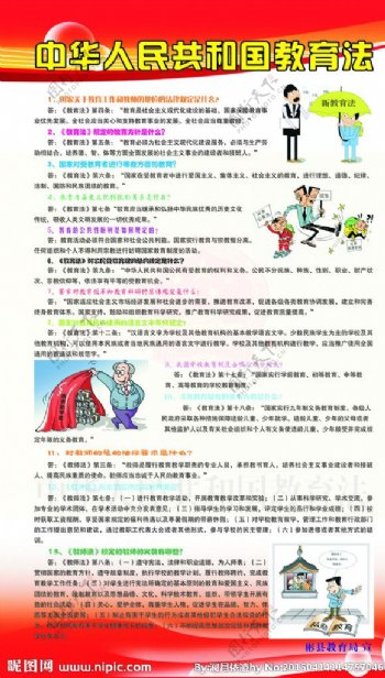 中华人民共和国教育法图片