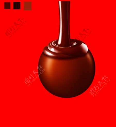 巧克力球图片