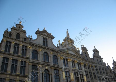布鲁塞尔老城建筑图片