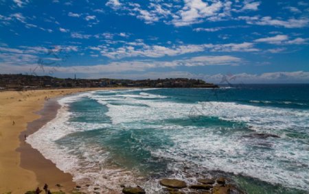 澳大利亚邦迪海滩图片