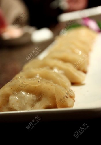 日式煎饺图片