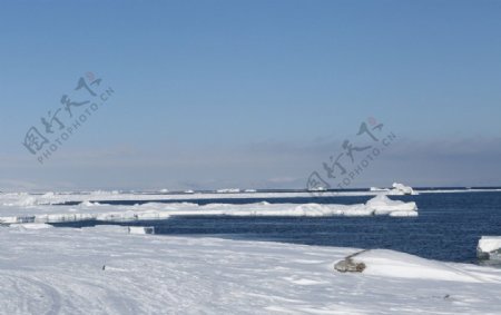 北极冰山冰川图片