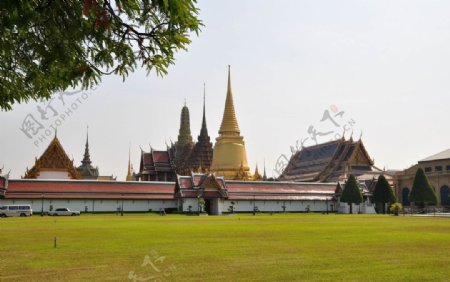 泰国大皇宫全景图片