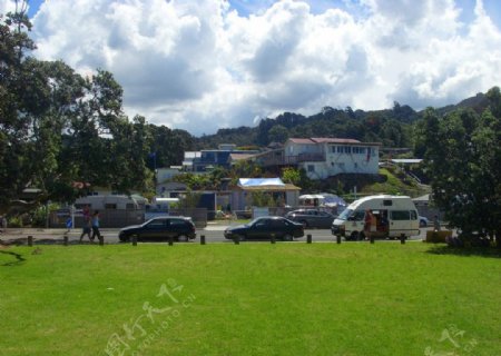 新西兰小镇风景图片