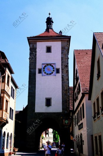 瑞士钟楼图片