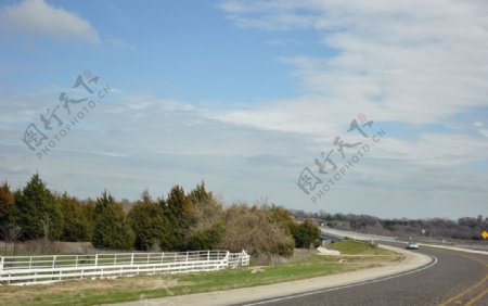 美国公路美景图片