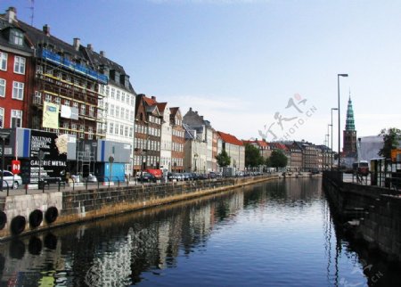 哥本哈根街景图片